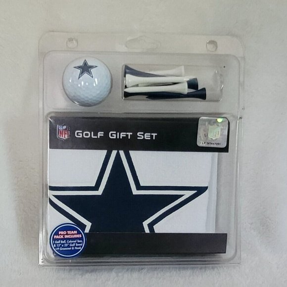 NFL Other Nfl Dallas Cowboys Football Team Golf Gift Set 5 X 25